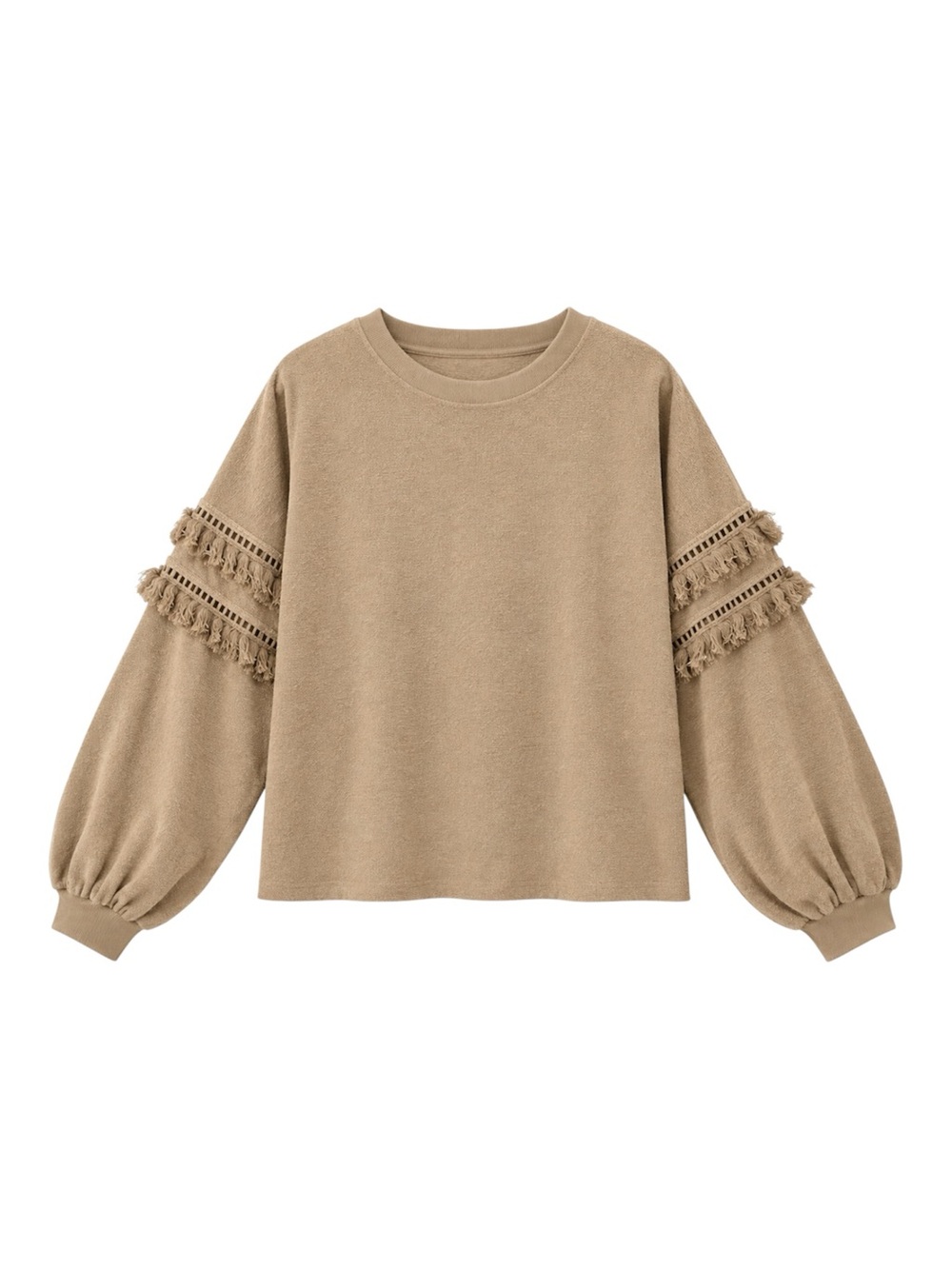 aerie nwt textured fringe oversized sweater xxl